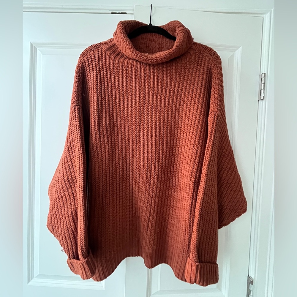 Free People Swim Too Deep Turtleneck Sweater